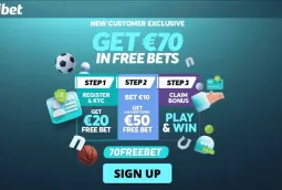 Get €70 in Free Bets from Novibet